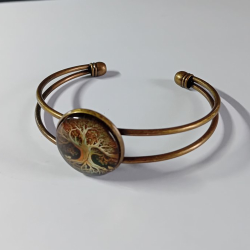 Bracelet arbre de vie theme la forêt