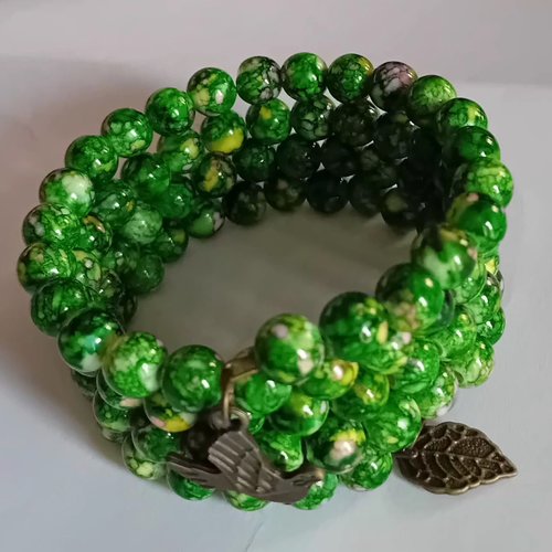 Bracelet vert nature