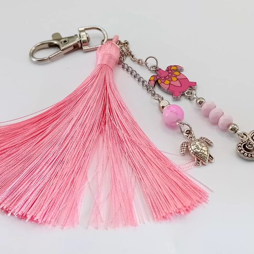 Bijou de sac thème tortue