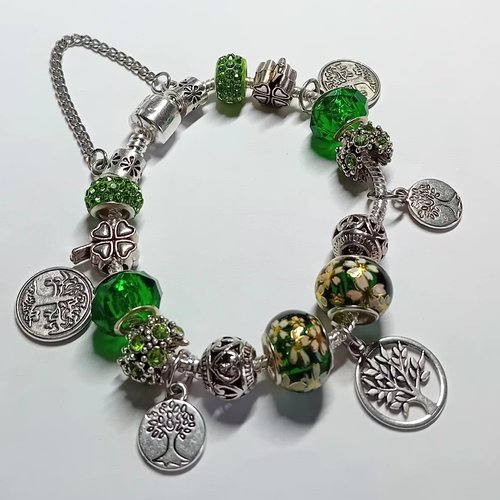 Bracelet fantaisie couleur nature