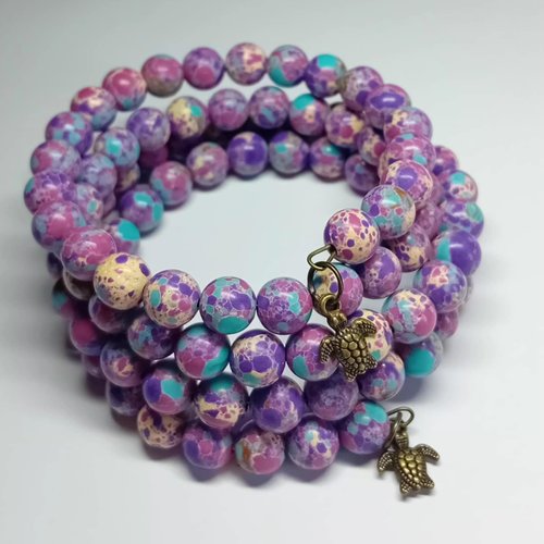 Bracelet  "douceur de tortue"