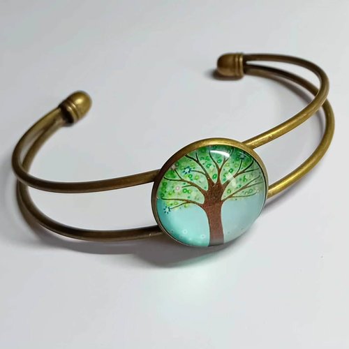 Bracelet jonc bohème mode