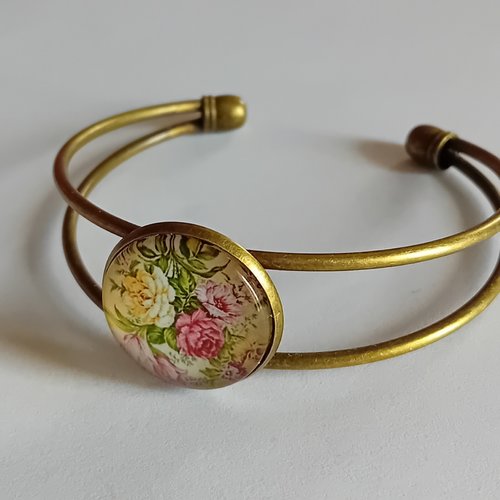 Bracelet rigide multicolore