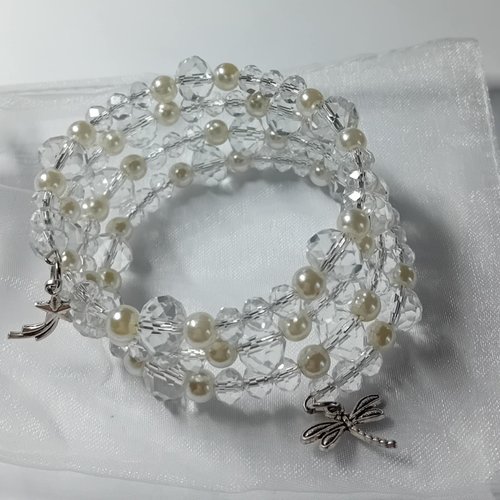 Bracelet fantaisie style fiançailles
