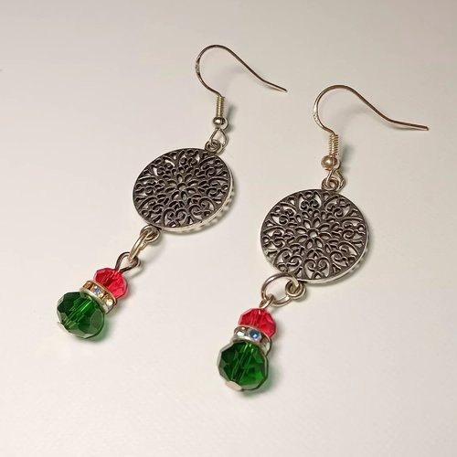 Boucles d'oreilles fantaisies mode