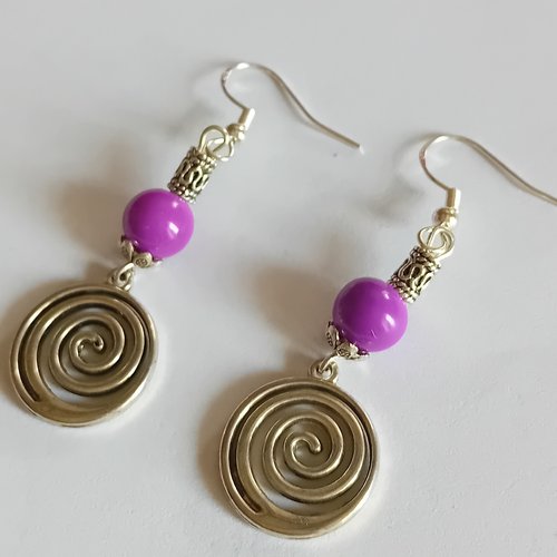 Boucles d'oreilles fantaisies chic