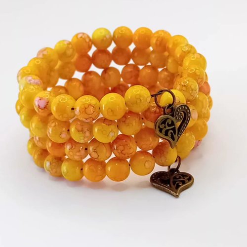 Bracelet "coucher de soleil"