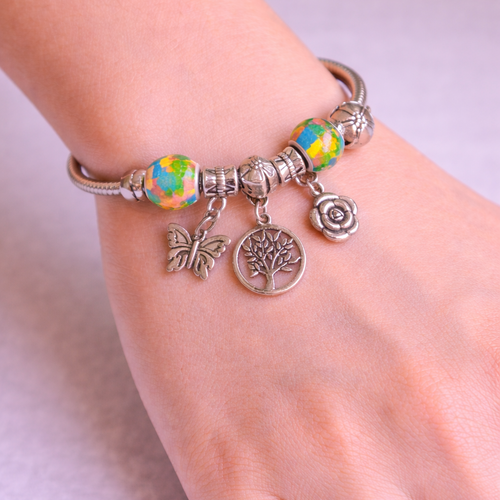 Bracelet jonc modulable "my story"