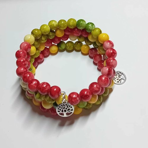 Bracelet  "énergie tropicale"