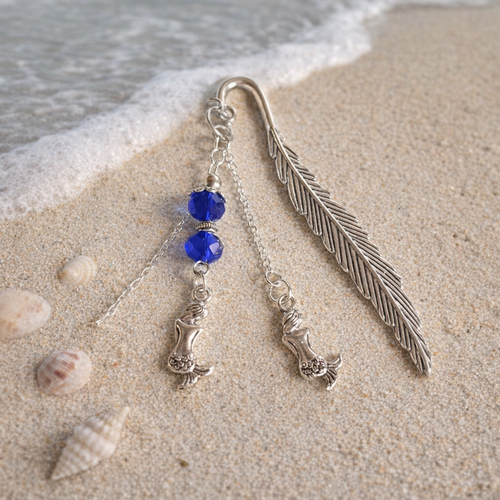 Marque page abysses bleus (sirènes)