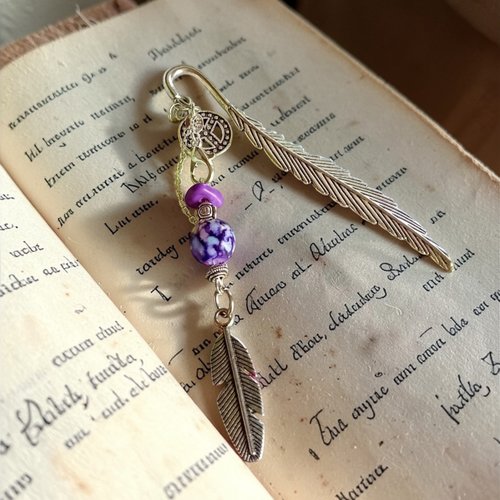 Marque page "sérénité bohème"