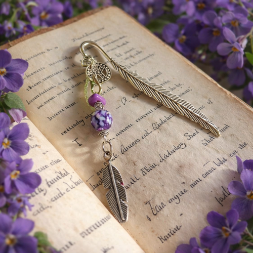 Marque page "sérénité bohème"