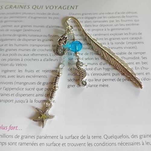 Marque page trésor des profondeurs