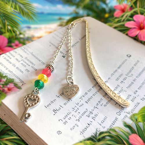 Marque-page clé des tropiques— une invitation au voyage