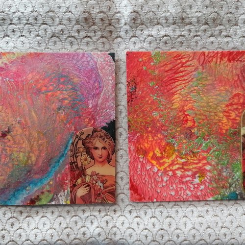 Dessous de verre plastifié