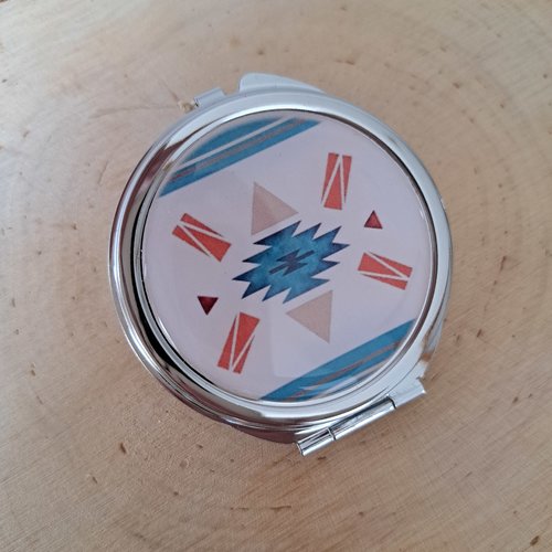 Miroir de poche géométrique