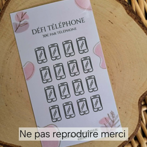 Défi budget "téléphone"