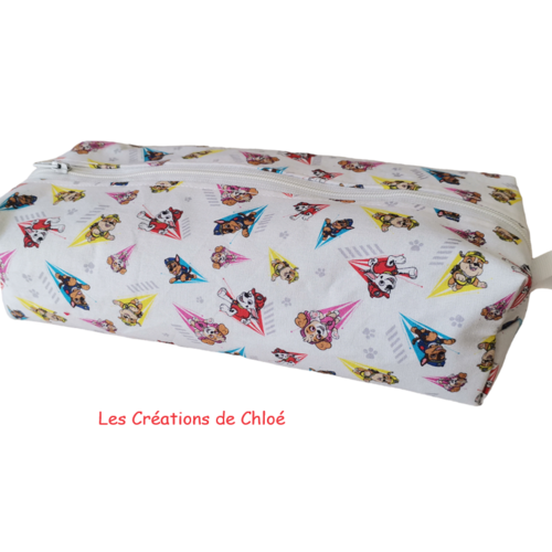 Trousse enfant pat patrouille fond blanc