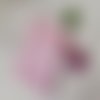 Gant de toilette bébé éponge rose motifs licornes