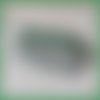 Trousse fourre tout double entoilage vichy vert