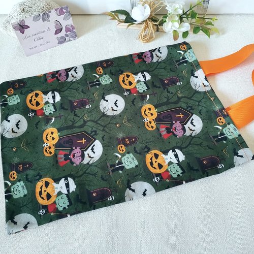 Sac tote bag enfant pour halloween