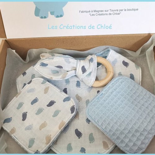 Coffret naissance/box naissance 6 lingettes