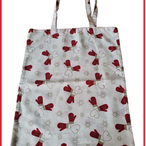 Sac tote bag de noël