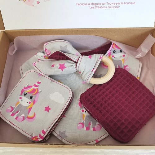 Coffret naissance/box naissance 6 lingettes