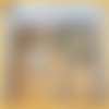 Box gant de toilette et 8 lingettes couleur jaune pale