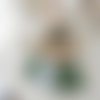 Boite de 6 lingettes démaquillantes coton imprimé et nid d'abeilles