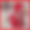 Lot de 8 lingettes démaquillantes coton et nid d'abeilles