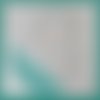 Bavoir bébé coton vert turquoise et motif animaux