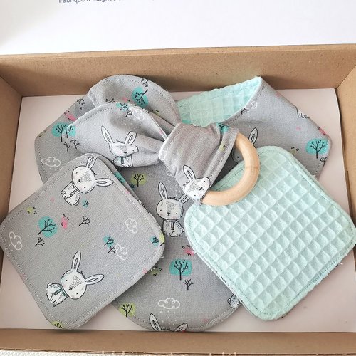 Coffret naissance/box naissance 6 lingettes