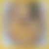 Lot de 8 lingettes démaquillantes coton imprimé et nid d'abeilles