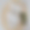 Lot de 2 bavoirs bébé double gaze blanche et éponge bambou