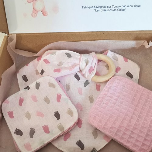 Coffret naissance/box naissance 6 lingettes