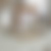 Box gant de toilette et 8 lingettes couleur verte et blanche