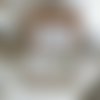 Box gant de toilette et 8 lingettes couleur verte et blanche