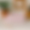 Trousse fourre tout double entoilage vichy rose
