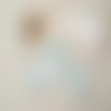 6 lingettes bébé coton et éponge bambou