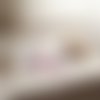 Lot de 4 lingettes bébé coton motifs lionceaux et éponge rose