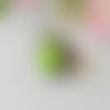 Bagues cabochon verre 16 mm motifs fleurs multicolores