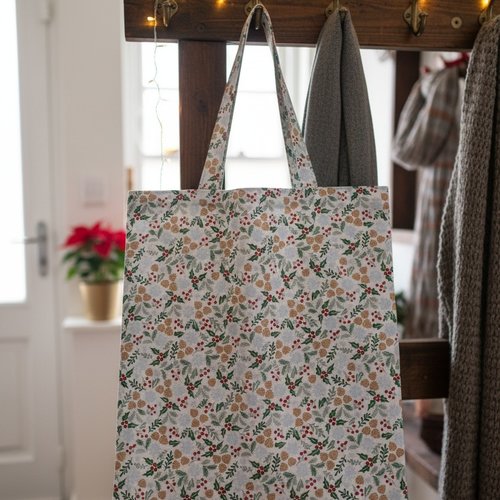 Sac tote bag de noël