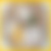 5 lingettes bébé coton et nid d'abeilles