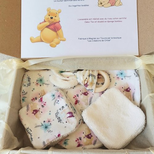 Coffret naissance/box naissance ourson