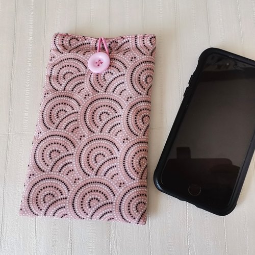 Housse/étui rembourré téléphone portable/étui à lunettes