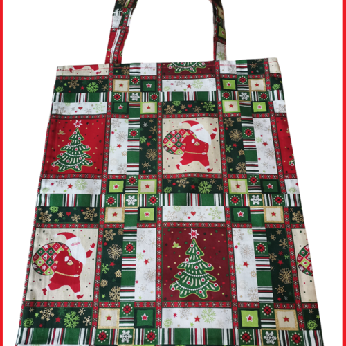 Sac tote bag de noël