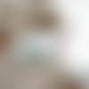 Lot de 6 lingettes lavables pour bébé coton et éponge bambou