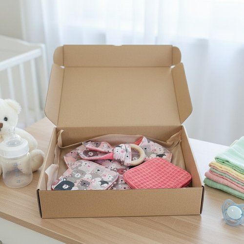 Coffret naissance/box naissance 6 lingettes
