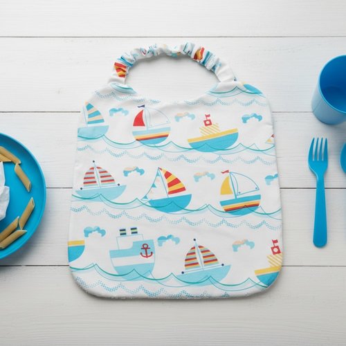 Serviette de cantine élastique coton imprimé